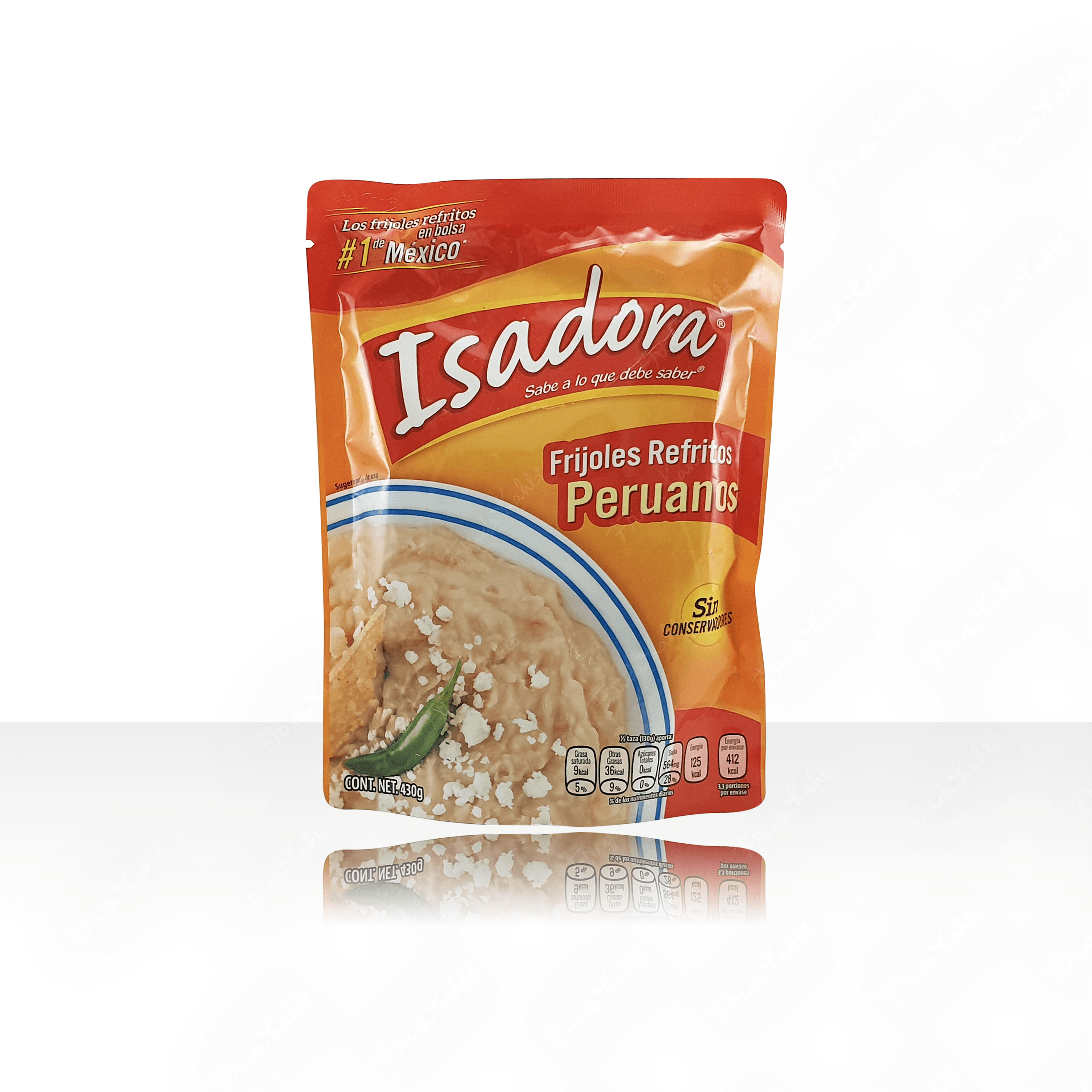 Isadora Frijoles Peruanos Refritos Pouch 430g